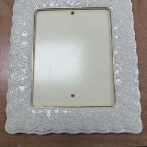 Vintage Lenox Wedding Promises Porcelain Picture Frame